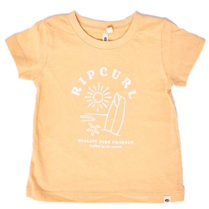 Rip Curl Camiseta De Manga Curta Sand And Sun 6-7 Years Light Orange