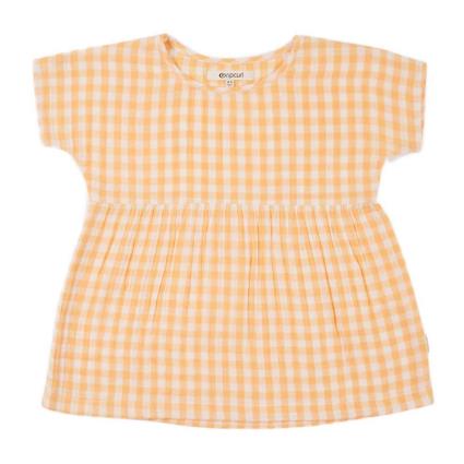 Rip Curl Vestido Curto Sun Up Gingham 0-1 Years Orange
