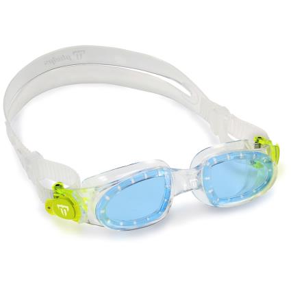 Aquasphere Óculos Natação Moby One Size Transparent / Bright Green