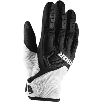 Thor Luvas Spectrum XS Black / White