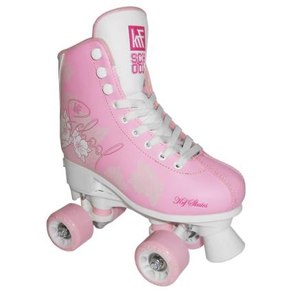 Krf Patins 4 Rodas School Pph Flor EU 27-30 Pink