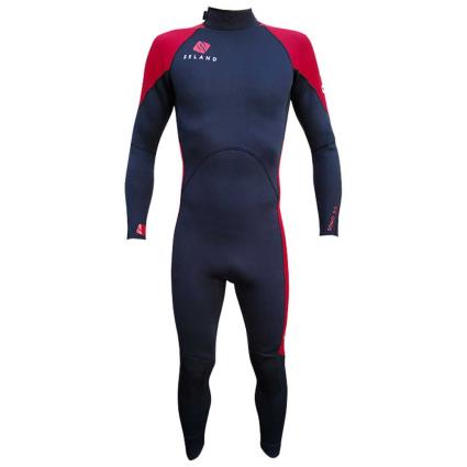 Seland Fato Neoprene Crianças Somo 10 Years Black / Red