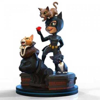 Quantum Mechanix Figura Catwoman Elite 13 Cm One Size Multicolour