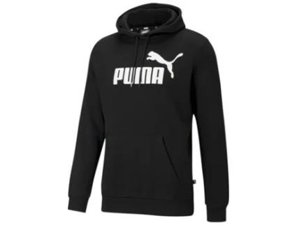 Sweatshirt Puma Ess Logo - Preto - Sweatshirt Homem