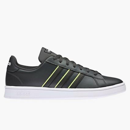 adidas Grand Court Base - Preto - Sapatilhas Homem