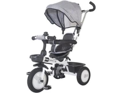 Triciclo Infantil MAMMALOVE Rider Cinzento (70x48x100 cm)