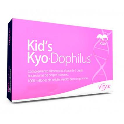 Kyo-Dophilus  para crianças 15 comprimidos de sabor baunilha
