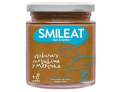 Pote de legumes com robalo e pescada 100% orgânico  230g
