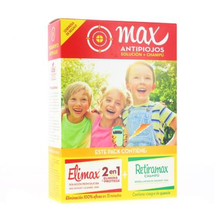 Pacote Max Solução Anti-Piolhos 100ml + Shampoo 100ml