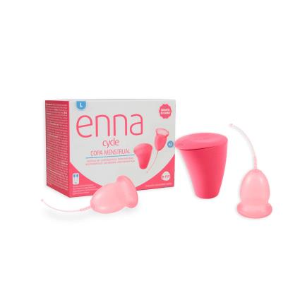 Esterilizador Enna Ciclo Menstrual Cup tamanho L 2 unidades