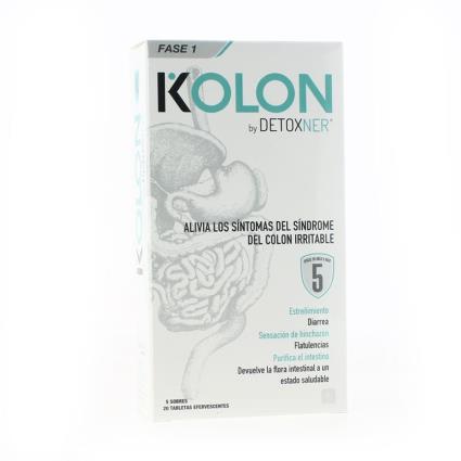 KOLON fase 1 comprimidos efervescentes envelopes 20 tratamento  5