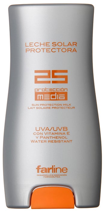 Protetor solar  leite FPS 25 400 ml