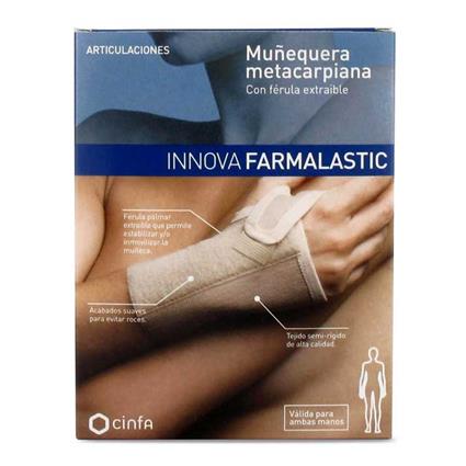 Pulseira metacarpus bege  Innovacar Plus Size