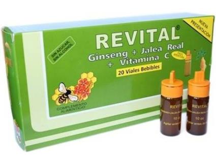 Ginseng Royal Geleia Vitamina C 20 Ampolas