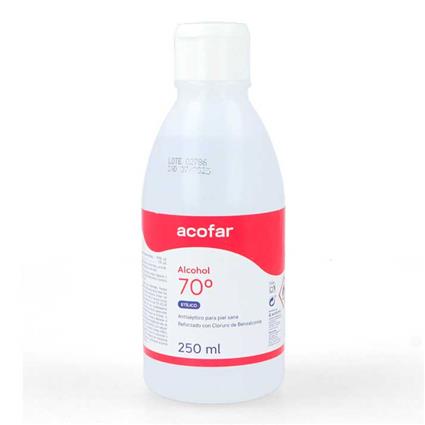 Álcool 70 Graus  250 ml