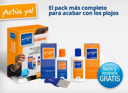Dente thin  Pack: shampoo loção Liendrera Cap