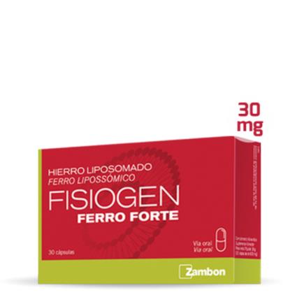 Fisiogen Ferro Forte 30 Cápsulas