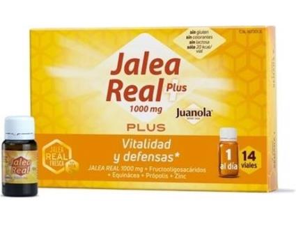 Plus 00mg 14 garrafas de geléia real