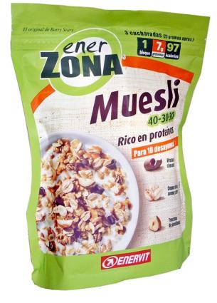 Enerzone Muesli 40-30-30 230 gramas