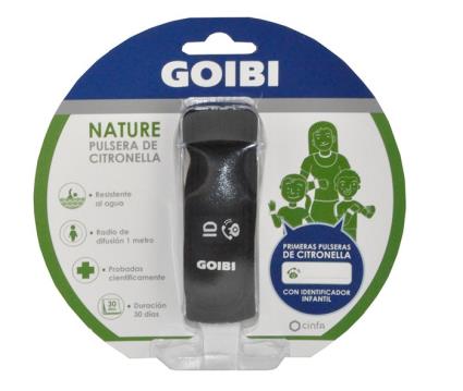 Pulso de citronela  natureza preto
