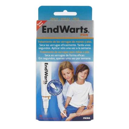 Caneta lápis para verrugas aplicador Endwarts 3ml