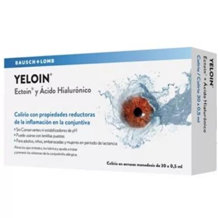Yeloin Bausch + Lomb Colírio 30 doses x 0,5ml