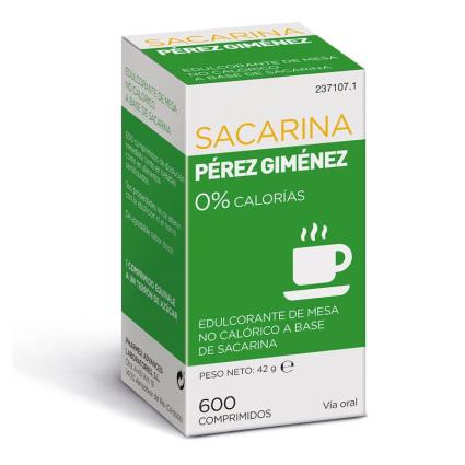 Sacarina  600 comprimidos