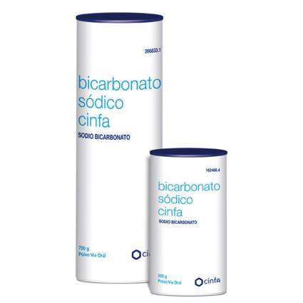 OTC,  750 g de bicarbonato de sódio