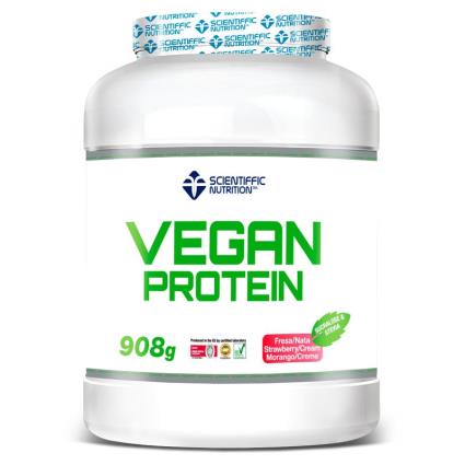 Proteína vegan Digezyme  Morango-Cream 908Gr