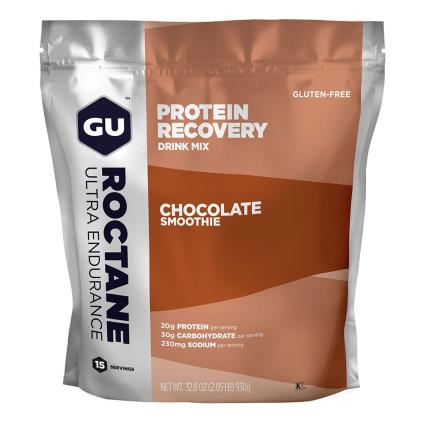 Gu Roctane Recuperação De Proteína 61g 15 Unidades Chocolate One Size Brown