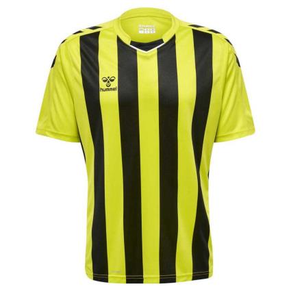Hummel Camiseta Manga Corta Core Xk Striped 3XL Lime Popsicle / Black