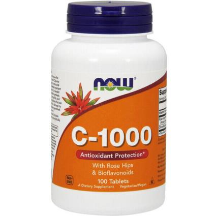 Suplemento Now Vitamina C-1000