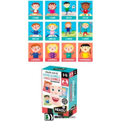 Headu Jogo Montessori Emoções e Ações