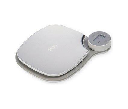 balança de cozinha TM Electron Cinzento 5 kg (171 x 184 x 31,5 mm)