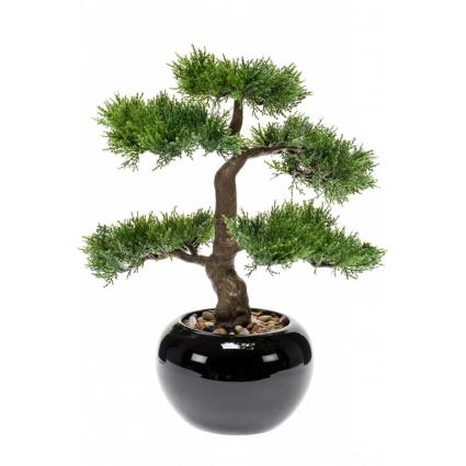 Emerald Bonsai cedro artificial 34 cm verde 420003