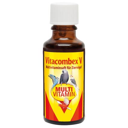 Complemento Alimentar para Pássaros QUIKO VitaCombex V Líquido (125ml)