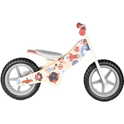 Lalaloom Bicicleta Sem Pedais Cosmo 18 Months Wooden / Brown