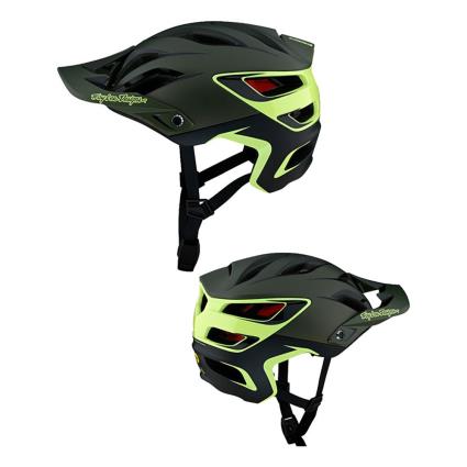 Troy Lee Designs Capacete Mtb A3 Mips XS-S Uno Glass Green