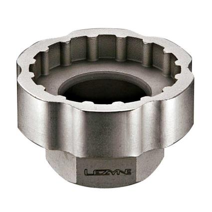 Lezyne External Bottom Bracket Socket Tool One Size Nickel