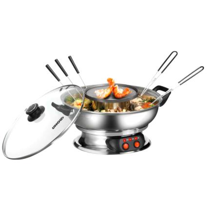Unold 48746 Asia Fondue One Size Silver