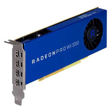 Amd Placa Gráfica Radeon Pro Wx 3200 4gb Gddr5 One Size Blue