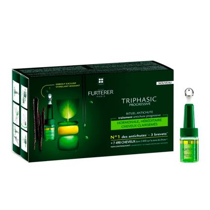 René Furterer Triphasic Progressive Rituel Antichute 8 X 5,5 ml