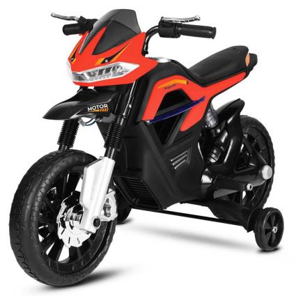 Playkin Scooter Elétrico Para Criança Faster 6v 18 Months-3 Years Black / Red