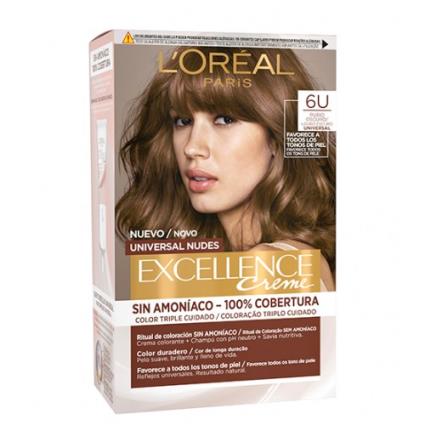 L'Oréal Excellence Creme Nude Louro Escuro 6U