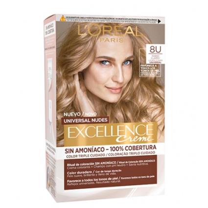 L'Oréal Excellence Creme Nude Louro Claro 8U