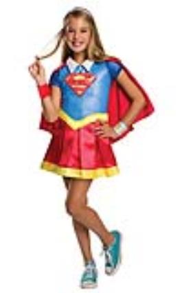 Fato De Carnaval Super Girl - 3-4 Anos