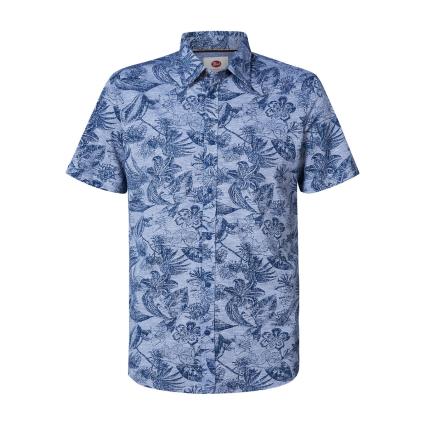 Petrol Industries Camisa direita com estampado floral