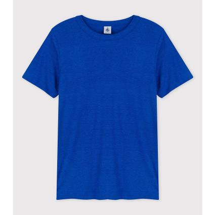 Petit Bateau T-shirt de mangas curtas, em linho