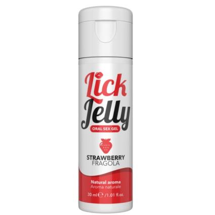 LICK GELÉIA LUBRIFICANTE DE MORANGO 30 ML