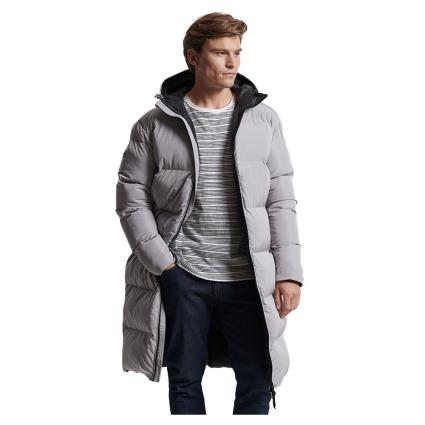 Superdry Casaco Studios Longline Duvet XL Flat Grey